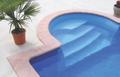 Камінь 25 бортовий 50х25, Rustique bullee,тон Rose Provence 310587 310587 фото
